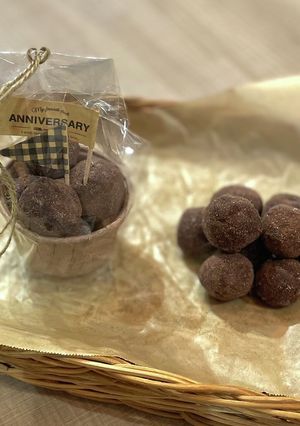 味噌 の トリュフチョコ-レシピのメイン写真