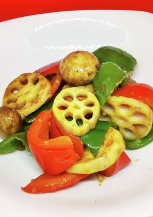 カラフル野菜の醤油麹炒め-レシピのメイン写真