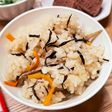 取り分け・幼児食|ひじきの炊き込みご飯
