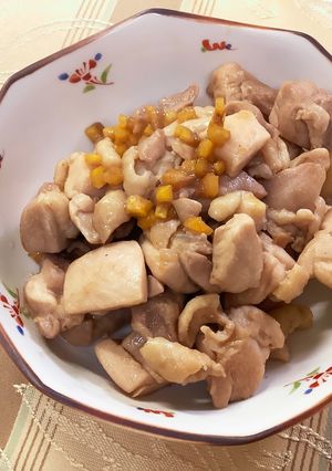ゆず香る コロコロ鶏肉-レシピのメイン写真