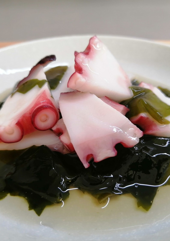 タコとワカメの酢の物-レシピのメイン写真