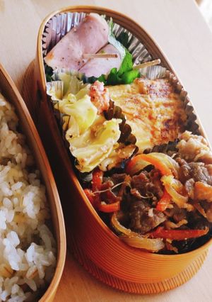 お弁当★牛肉と玉ねぎと人参のしぐれ煮-レシピのメイン写真