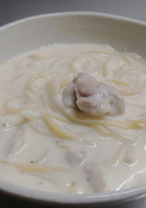 ホワイトソースのパスタ-レシピのメイン写真