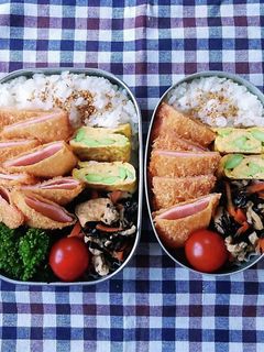 高校生 息子と娘のお弁当 74-レシピのメイン写真