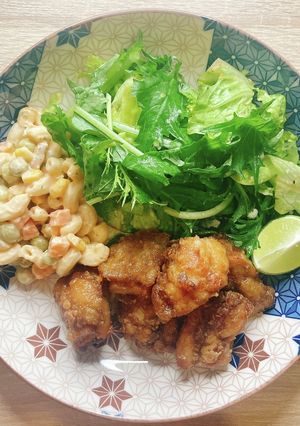 基本の鶏モモ肉の唐揚げ-レシピのメイン写真
