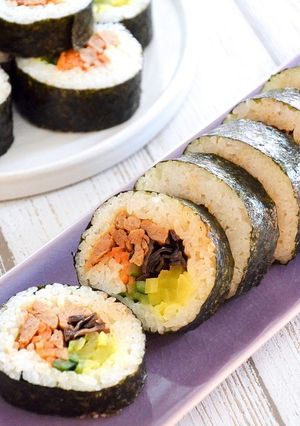 野菜たっぷり大豆ミートのキンパ-レシピのメイン写真