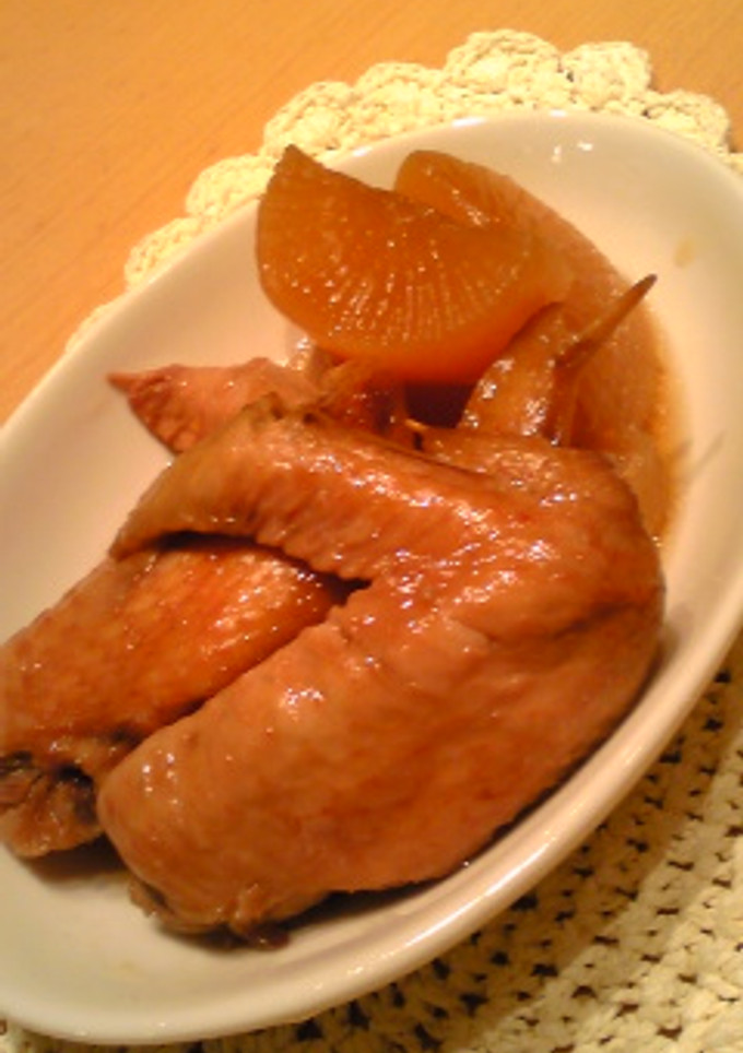 ほろっ＆とろっとろの手羽先煮-レシピのメイン写真