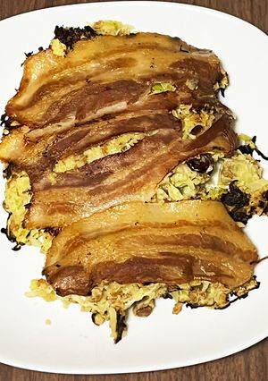 オートミールと米粉のお好み焼き-レシピのメイン写真