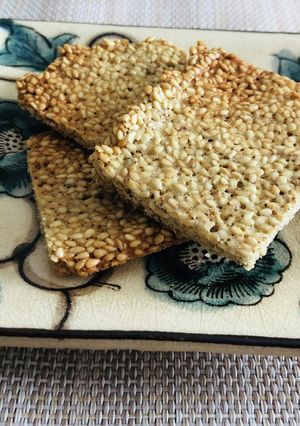 胡麻もりもりで！ゴマのチュイール-レシピのメイン写真