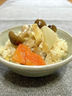 しめじと根菜の炊き込みご飯-レシピのメイン写真