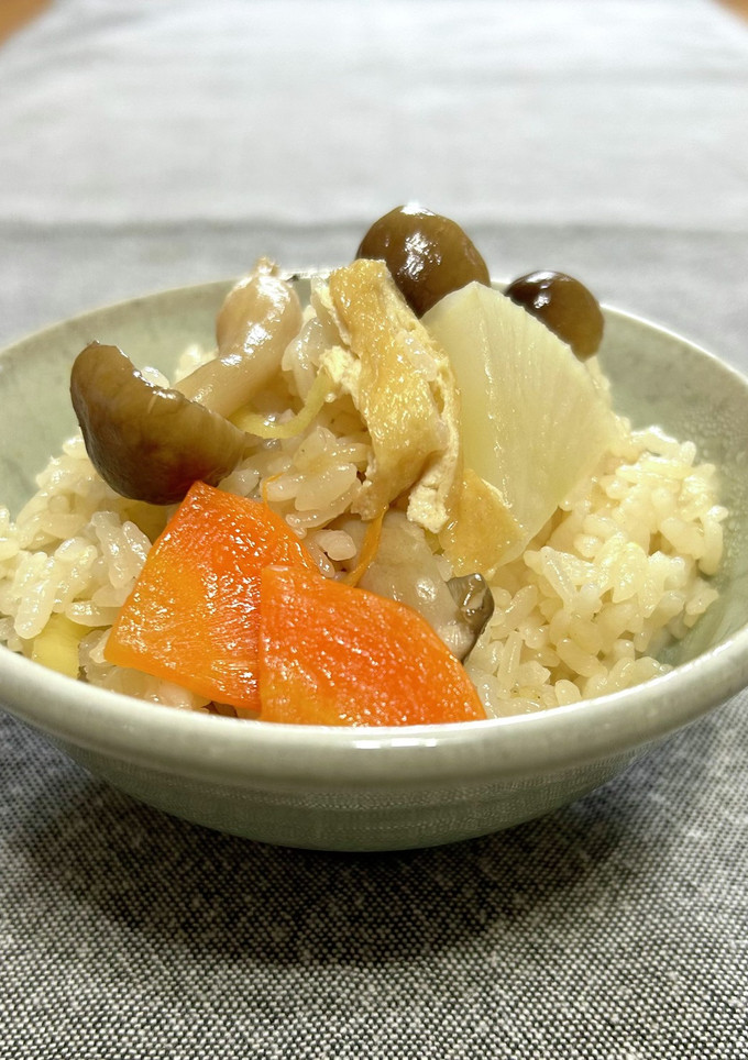 しめじと根菜の炊き込みご飯-レシピのメイン写真