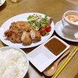 米粉でとんかつ♪