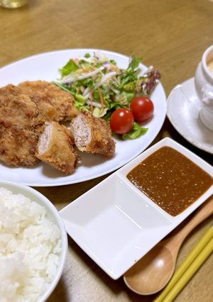 米粉でとんかつ♪-レシピのメイン写真