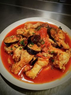 手羽元&揚げ茄子のトマト煮❨@≧↺≦@❩-レシピのメイン写真