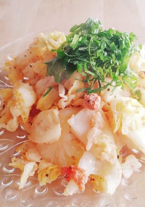 キャベツと明太子クリーミーソテー★お弁当-レシピのメイン写真