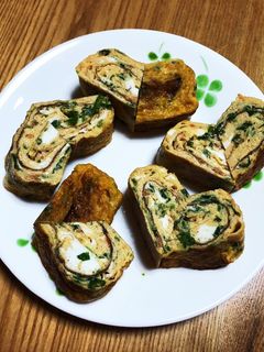 ねぎと桜エビ入り卵焼き☆-レシピのメイン写真