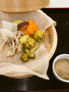 蒸し野菜の豆腐味噌ソース-レシピのメイン写真