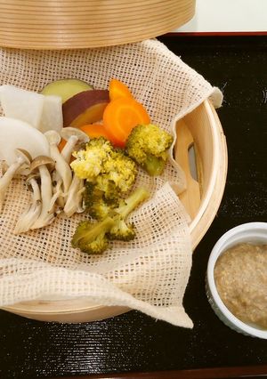 蒸し野菜の豆腐味噌ソース-レシピのメイン写真