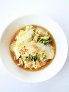 サッと、簡単な【卵とじ白菜の煮浸し】-レシピのメイン写真