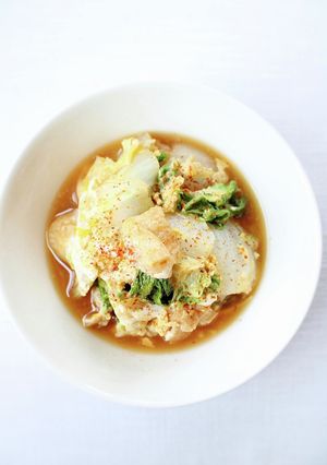 サッと、簡単な【卵とじ白菜の煮浸し】-レシピのメイン写真