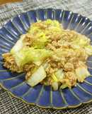 白菜大量消費！食べ応え◎ピリ辛白菜麻婆