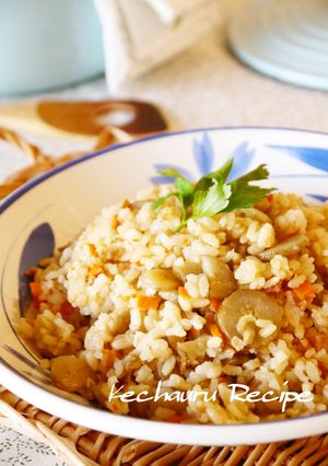 炊飯器で簡単☆ごぼうの和風ピラフ-レシピのメイン写真