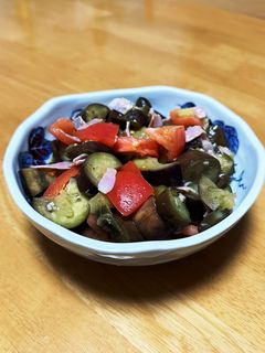 なすとトマトのマリネ-レシピのメイン写真