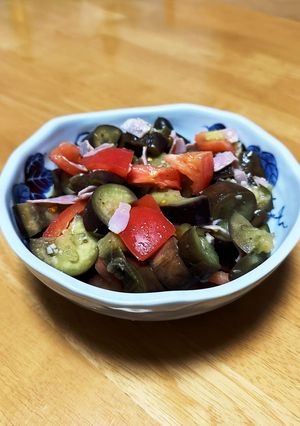 なすとトマトのマリネ-レシピのメイン写真