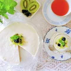 รูปของ ヨーグルトdeまるでレアチーズケーキ