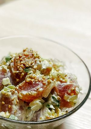 Ahi Poke（マグロのポケ）-レシピのメイン写真