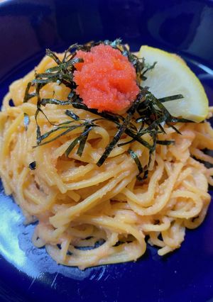 超絶簡単!!明太子パスタ(๑´`๑)♡-レシピのメイン写真