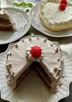 卵一個のミニチョコスポンジケーキ-レシピのメイン写真