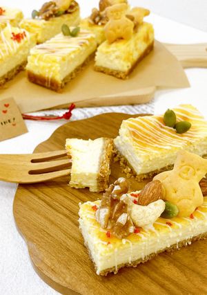 大切な人にあげたい♡ベイクドチーズケーキ-レシピのメイン写真