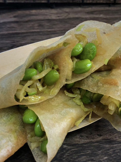 ヘルシー枝豆揚げ春巻き-レシピのメイン写真