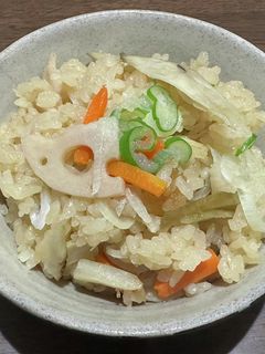 根菜の【炊き込みご飯】-レシピのメイン写真