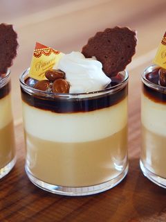 バニラ&コーヒームースのグラスデザート-レシピのメイン写真