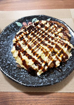 超簡単混ぜるだけふわふわ焼き-レシピのメイン写真