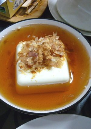 簡単レンジで1人ぶんの湯豆腐-レシピのメイン写真