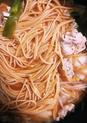 鍋の〆にZENBヌードル-レシピのメイン写真