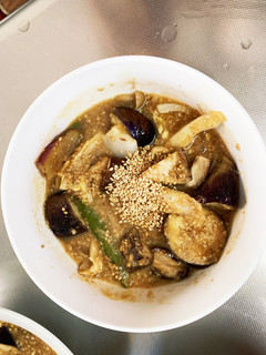 根菜茄子コク旨ガーリック味噌味野菜炒め風-レシピのメイン写真