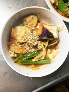 レンジ肉無豆腐きな粉ケチャ炒め味野菜炒め-レシピのメイン写真