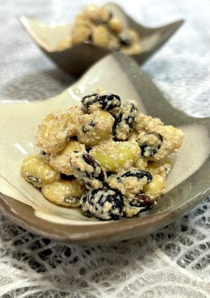 豆のごま和え(マヨポン味)-レシピのメイン写真