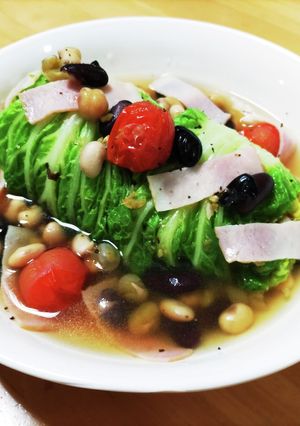 白菜を白菜で巻いた白菜まきまきロール-レシピのメイン写真