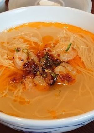 エビ香味湯麺-レシピのメイン写真