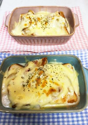 【これ一品で大満足♡】パングラタン-レシピのメイン写真