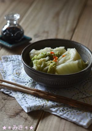 母の味☆白菜の漬物-レシピのメイン写真