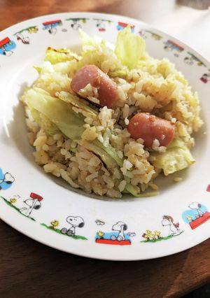 簡単キャベツチャーハン-レシピのメイン写真