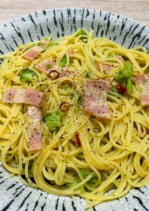 ぶちこみペペロンチーノ-レシピのメイン写真