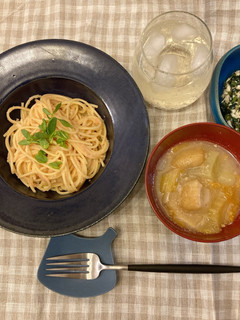 たらこスパゲティ-レシピのメイン写真