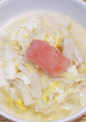 朝からほっこり✻豆乳のおじや風-レシピのメイン写真